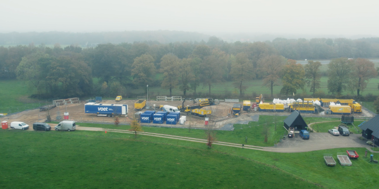 Emissievrije energieoplossing op locatie